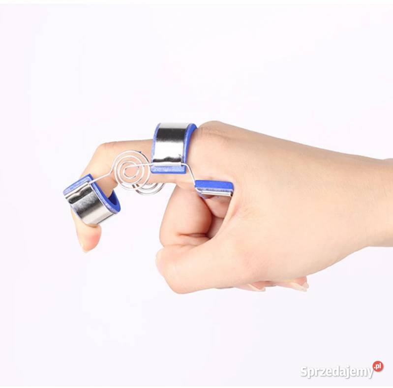 Orteza palca u dłoni Rehabilitacja Trening palca Płock