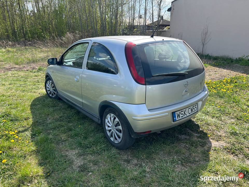 Opel Corsa C 12 2004r opłaty do listopada Sokołów Podlaski