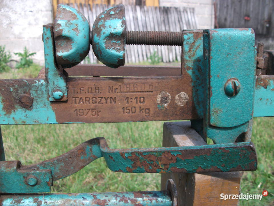 Waga Dziesiętna Gospodarcza Rolnicza PRL 150 łódzkie Sieradz