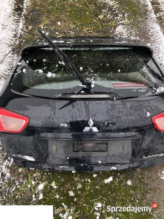 Mitsubishi lancer x sportback klapa tył pokrywa Kozubszczyzna sprzedam