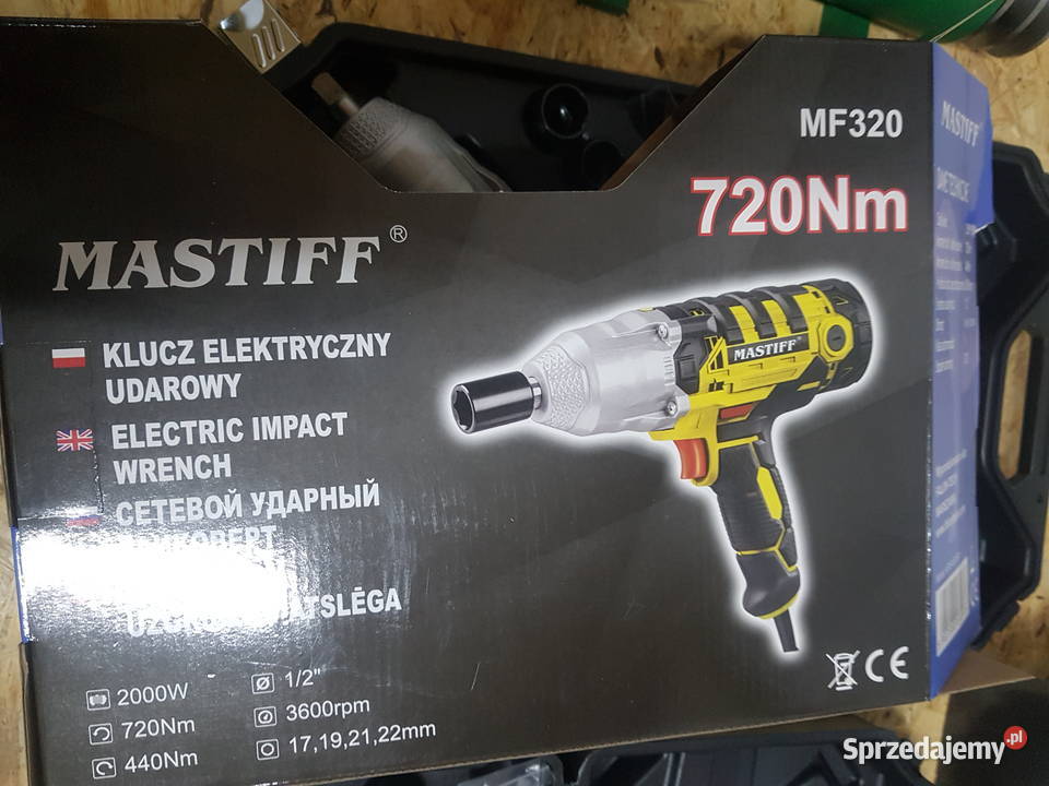 KLUCZ ELEKTRYCZNY UDAROWY DO KÓŁ 12 720Nm Głogowa sprzedam