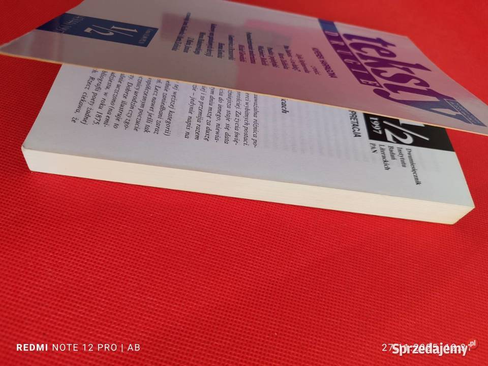 Teksty Drugie 12 4344 1997 Kuferek Harpagona IBL Katowice