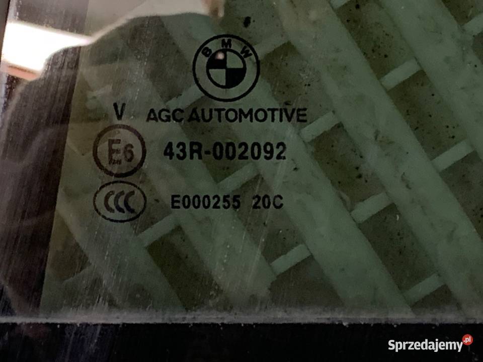 SZYBA LEWY TYŁ TRÓJKĄTNA BMW G30 SedanLimuzyna