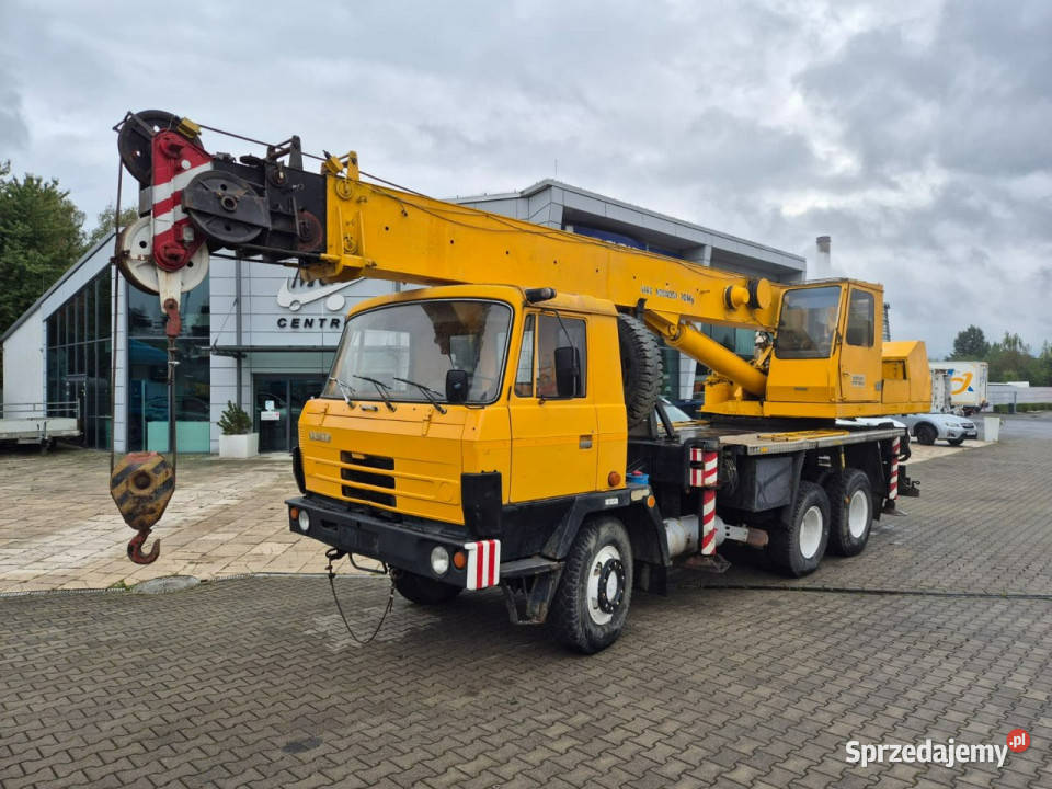Tatra T815 6X6 Tatra T815 6X6 DZWIG 20 TON 1 WŁ Łaziska Górne