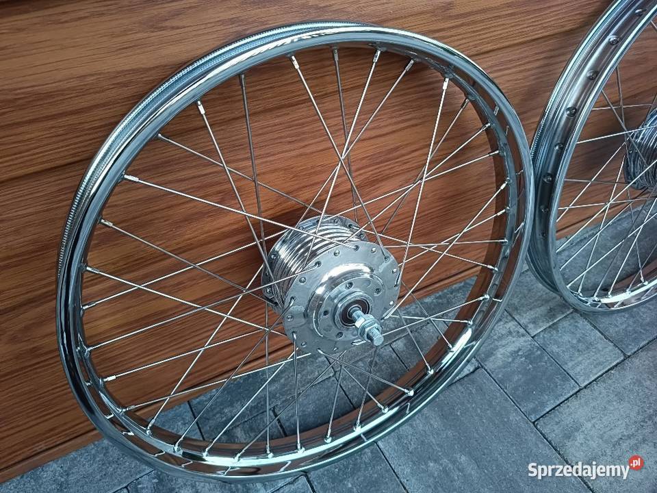 Koła Komar 19 x 135 INOX bez graweru piasty zzr Chrzanów