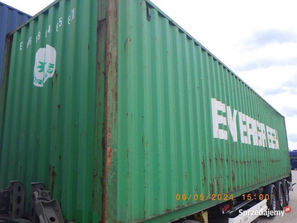 Kontener morski magazynowy budowalny 40 HC Magazynowanie Wieluń