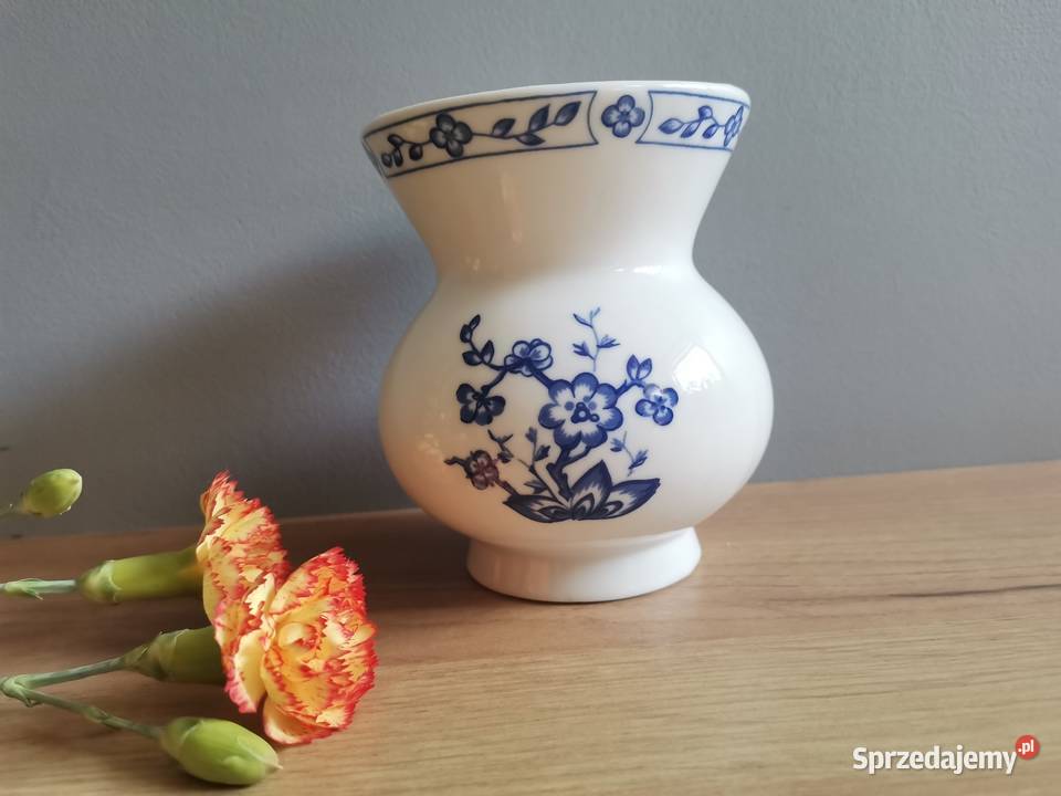 Stary wazon porcelana Bogucice design PRL 1960