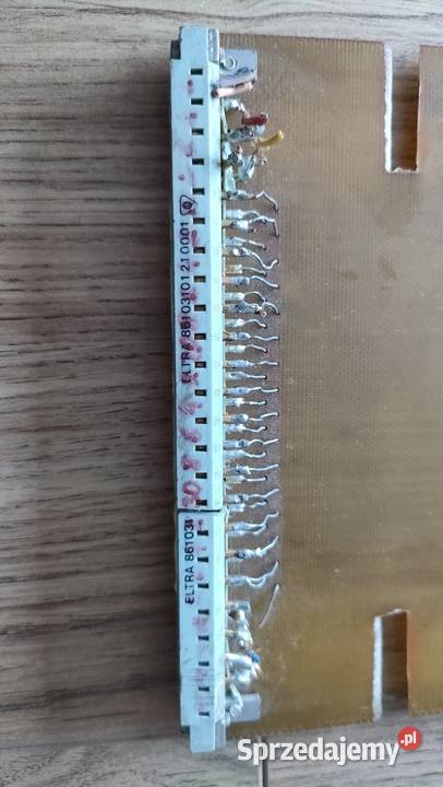 Unitra Eltra Canon 851 i 861 złącze krawędziowe