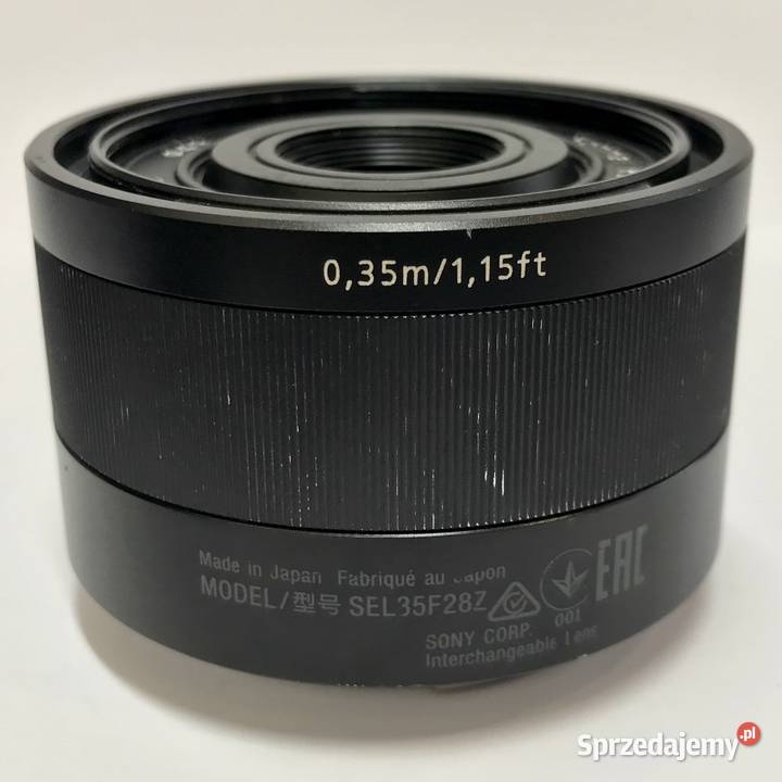 Sony FE 35 mm F28 Carl Zeiss SEL35F28Z pełna Warszawa