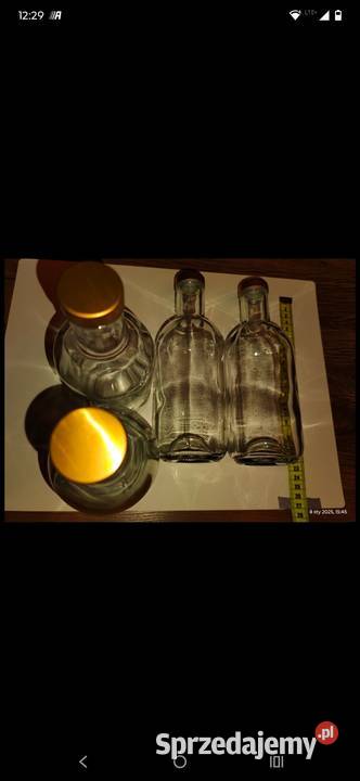 Butelki 05l na wino nalewki Czerwienne