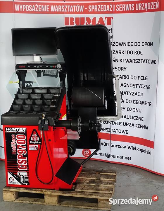Profesjonalna wważarka do kół Hunter GSP 9700 Motoryzacja