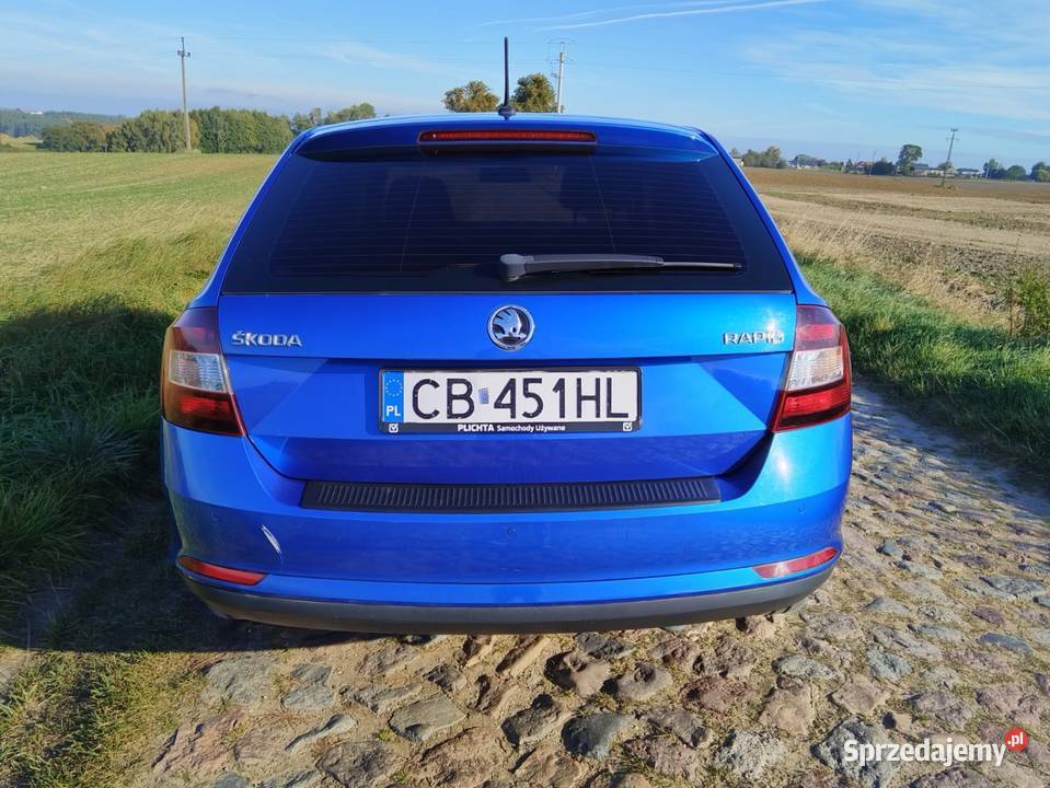 Skoda Rapid Spaceback Bez Wkładu Doinwestowany komputer pokładowy Bydgoszcz