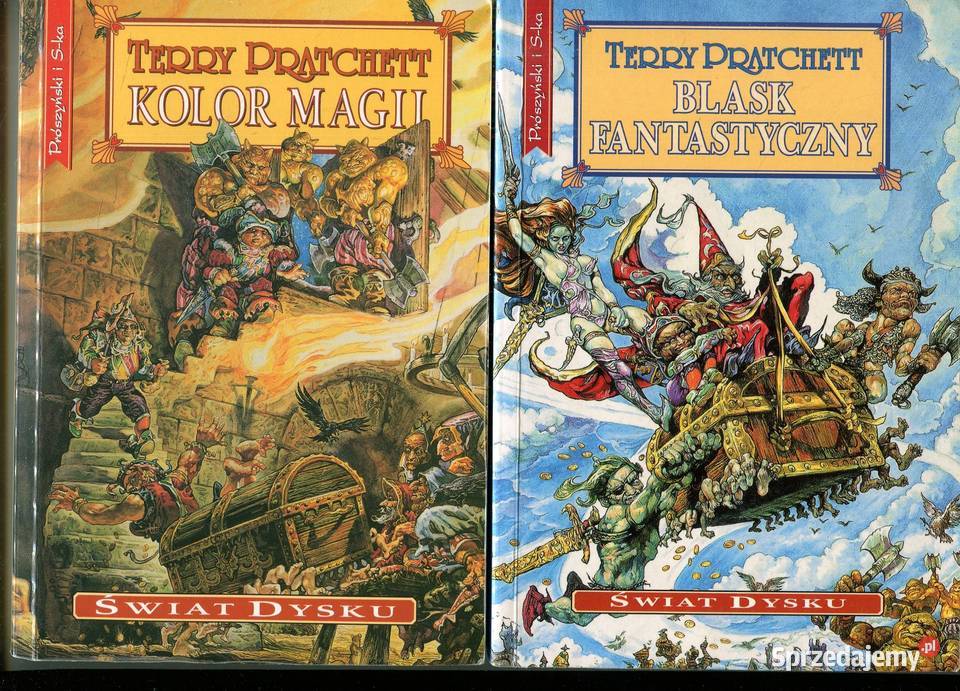 Blask fantastyczny Kolor magii Terry Pratchett miękka Szczecin