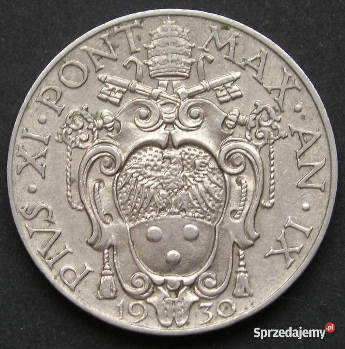 WATYKAN 50 CENTESIMI 1930 STAN 2 Łódź