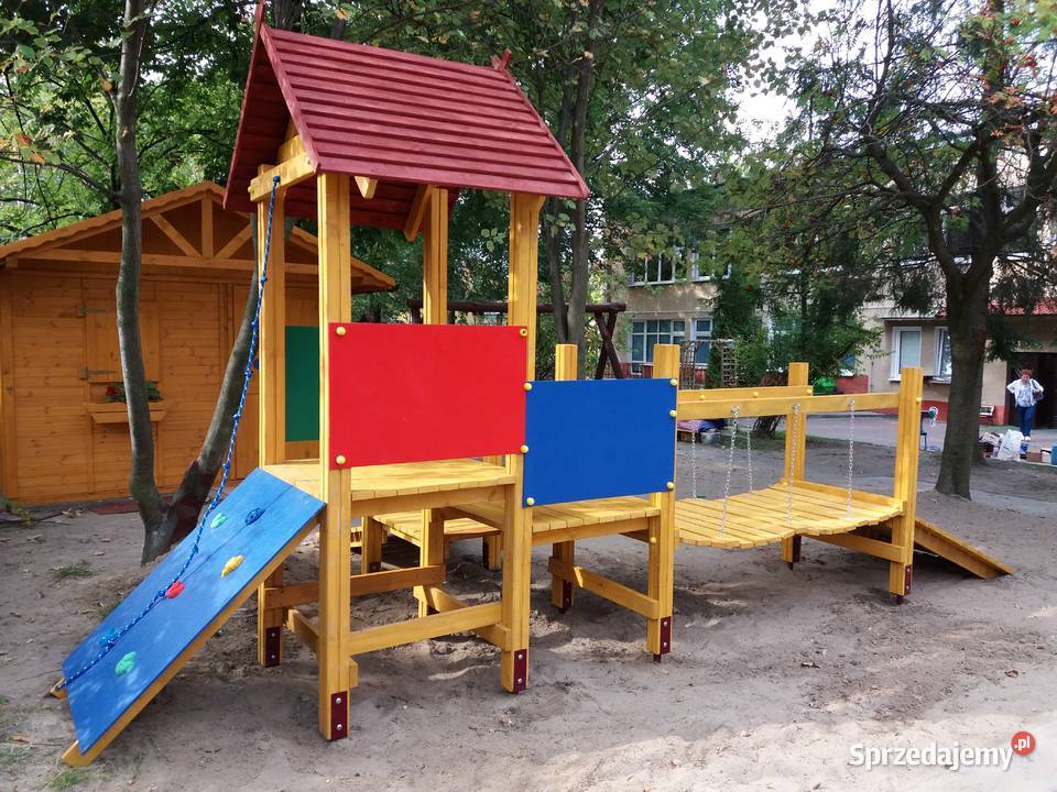 ZESTAW ZABAWOWY NA PLAC ZABAW SMERF Białystok sprzedam