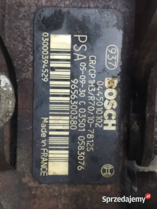 POMPA WTRYSKOWA 9656300380 16 D Volvo V50 I