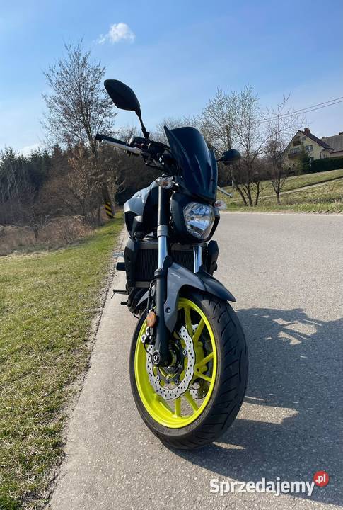 Yamaha MT 07 2017 r kupiony w polskim salonie Żyrzyn