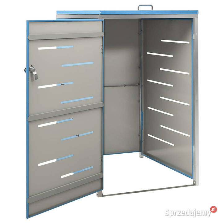 Osłona na 1 kosz na śmieci 69x775x1125 stal