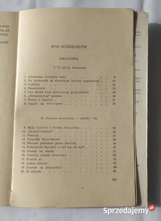 ZDOBYWAMY AMAZONKĘ Arkady Fiedler sprzedam