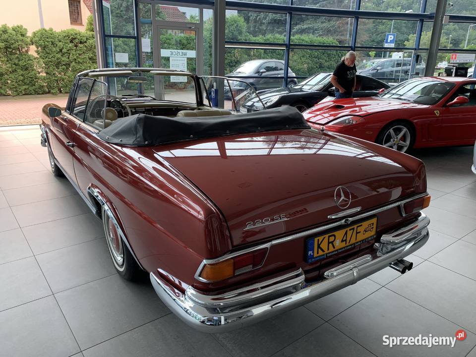 MercedesBenz W111 w wersji 220SE VIN Kraków