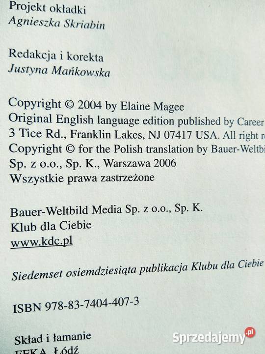 Co jeść cukrzycy Magee książki używane Warszawa sprzedam