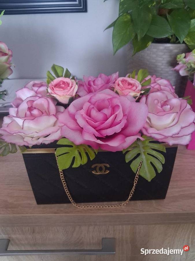Torebka Chanel kwiatowa śląskie Żywiec