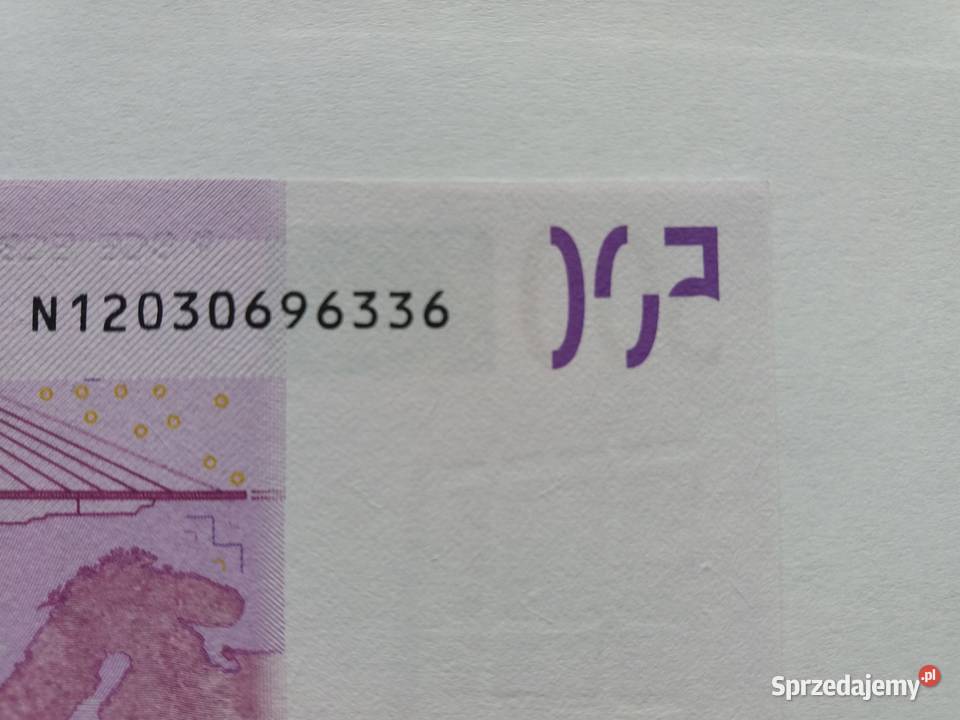 Banknot 500 EURO stan AU I Zawiercie