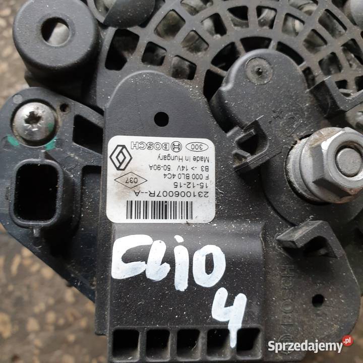 RENAULT CLIO IV 12 ALTERNATOR 231006007R Pozostałe Łochowice sprzedam