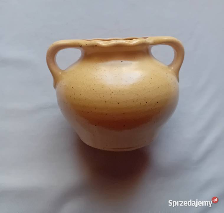 Ceramiczny wazon amfora Art deco Niemcy około Koźminek