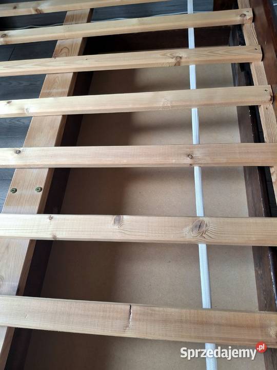 Rama łóżka stelaż drewno z szufladą 120x200 120cm