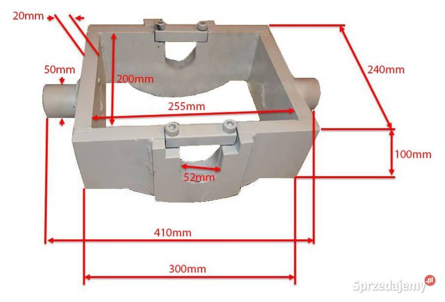SIŁOWNIK PRZYCZEP 1850mm 20T WYWRÓT NA 3 STRONY sprzedam