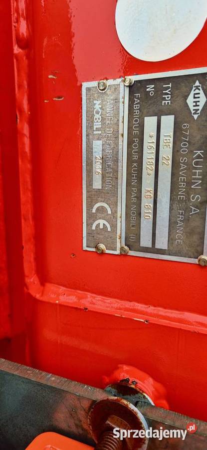 Kosiarka Bijakowa Mulczer TylnoBoczna Kuhn TBE