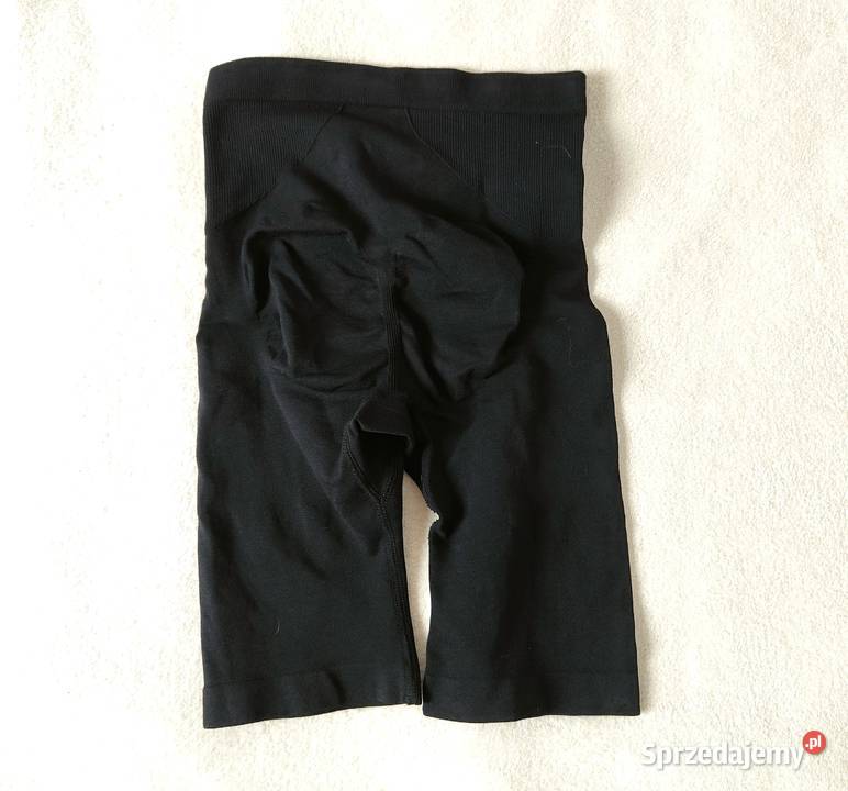 Czarne spodenki wyszczuplające kolarki S 36 M 38 Szczecin