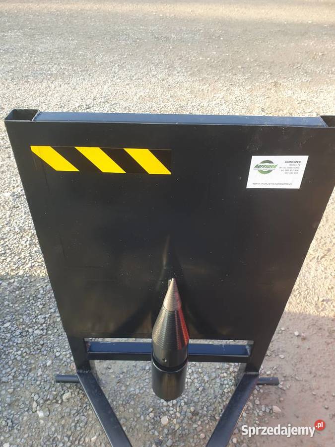 Łuparka świder do drewna na wałek WOM Dostawa nieuszkodzony Bachmatówka sprzedam