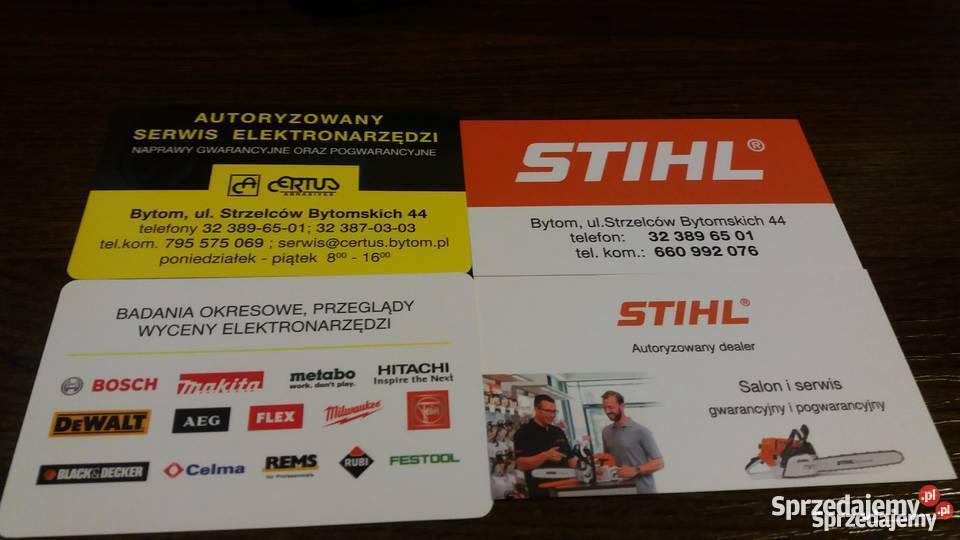 Serwis pilarekkoskosiarek Stihl MakitaBytom Bytom