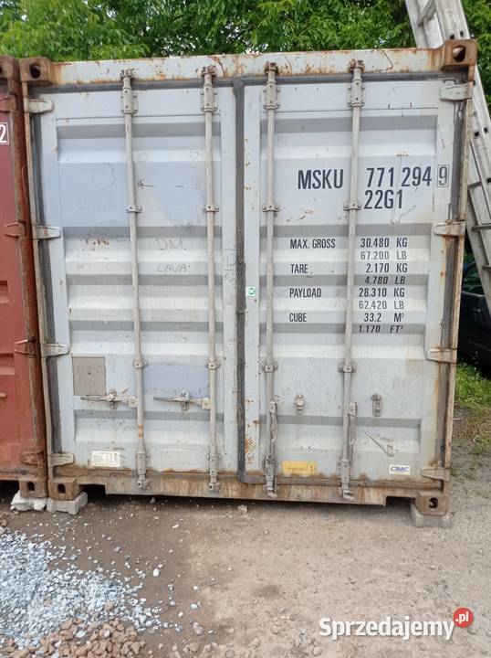 kontener garaż magazynek selfstorage Ostrowskieg dolnośląskie Wrocław sprzedam