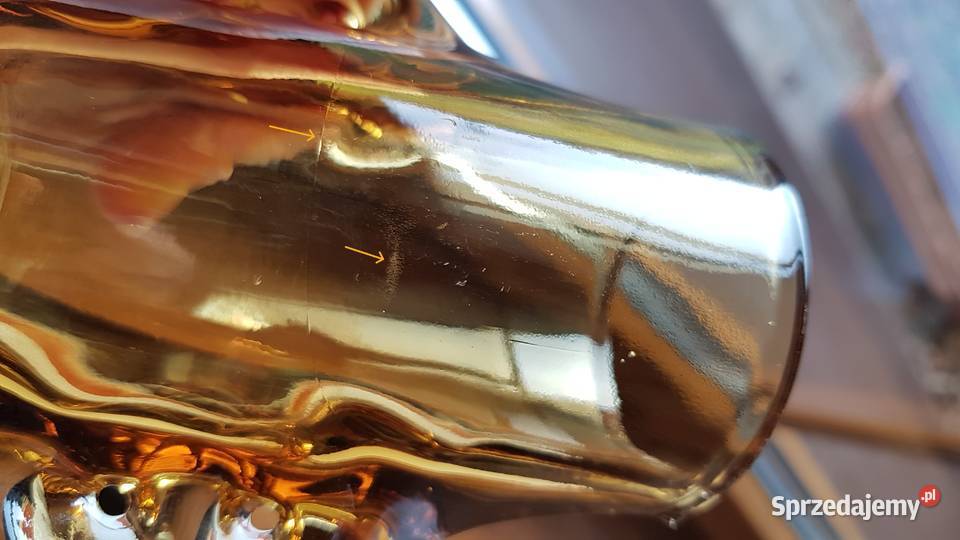 Wazon wazonik NYGUS 2 Ząbkowice kolorowe szkło Porcelana i szkło Dąbrowa Górnicza