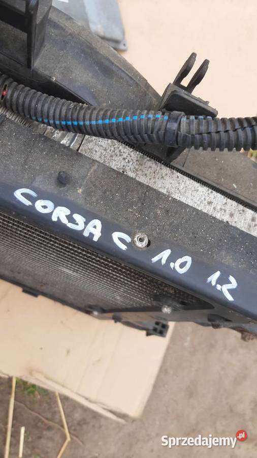 komplet chłodnic chłodnica corsa c 10 12 benz Dębno