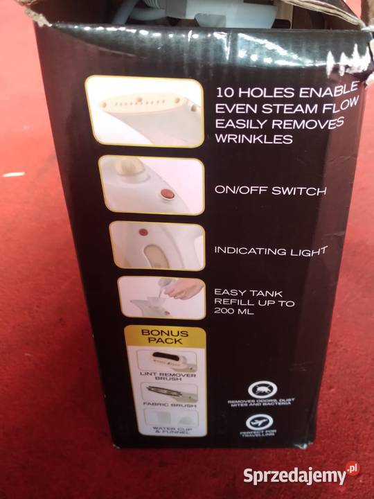 Parownica do ubrań ROVUS nowa 110 mocna wydajna Rybnik