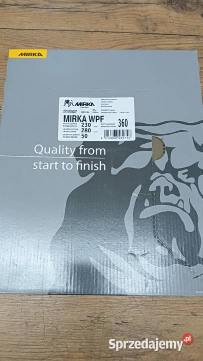 Papier wodny Mirka 230x280mm 50 Bale