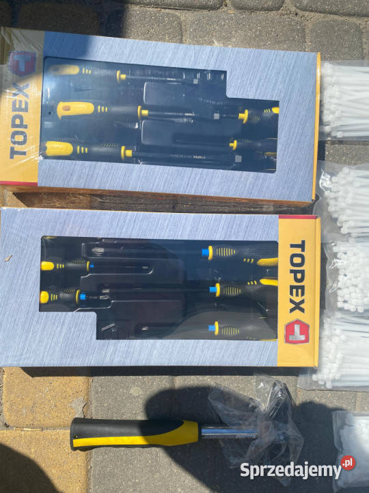 Zestaw NOWYCH narzędzi 8 kompletów kluczy płasko