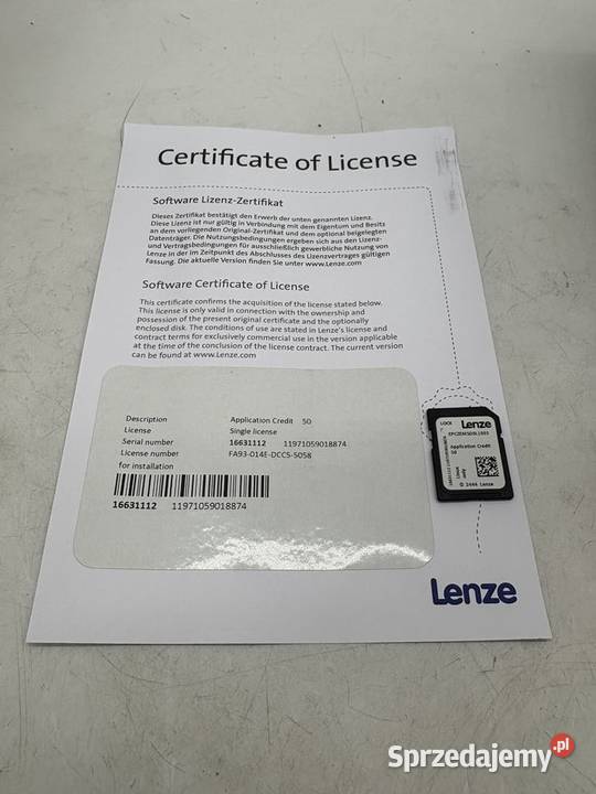 Lenze I95AE275F1AV10103F Servo Drive 075kW Pozostałe mazowieckie