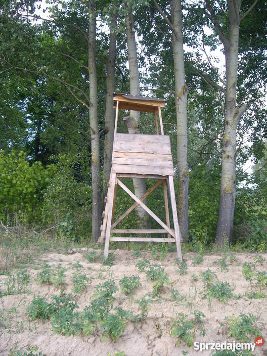 Zwyżka wzwyżka ambona myśliwska polowanie szwedz Sporty strzeleckie i myślistwo warmińsko-mazurskie Ostróda