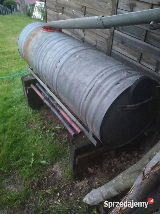 Beczka Na Wodę Deszczówkę PRL Ocynk Metal 600l Rzeszów