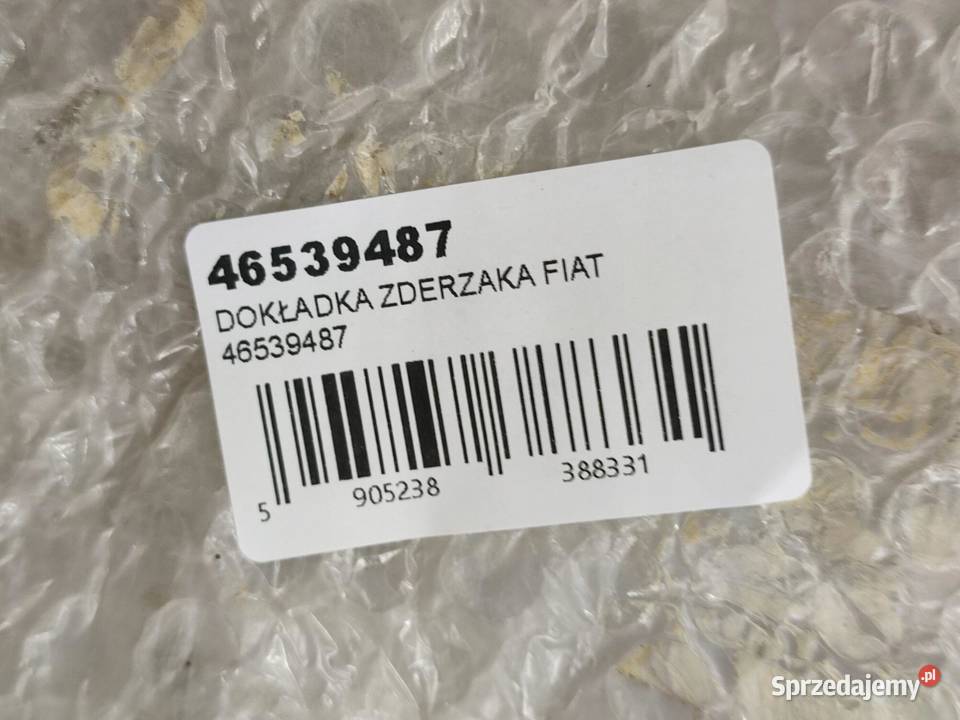 DOKŁADKA DOLNA ZDERZAKA PRZÓD FIAT PUNTO