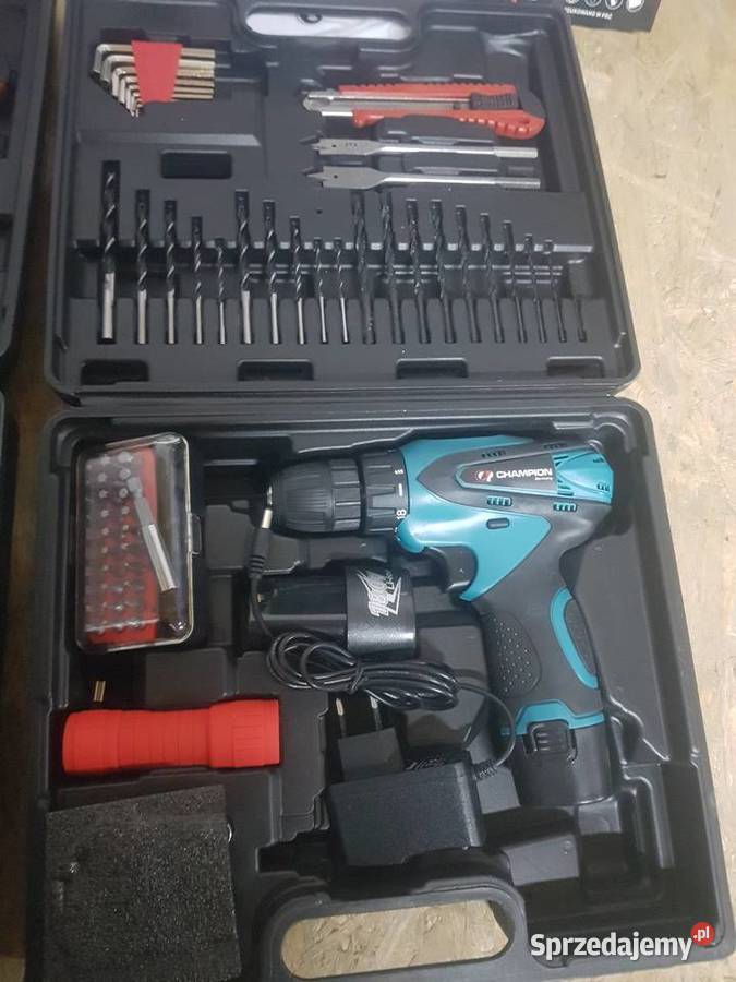 DUŻY ZESTAW WKRĘTARKA WIERTARKA 2AKU18V NA Elektryczne Głogowa sprzedam