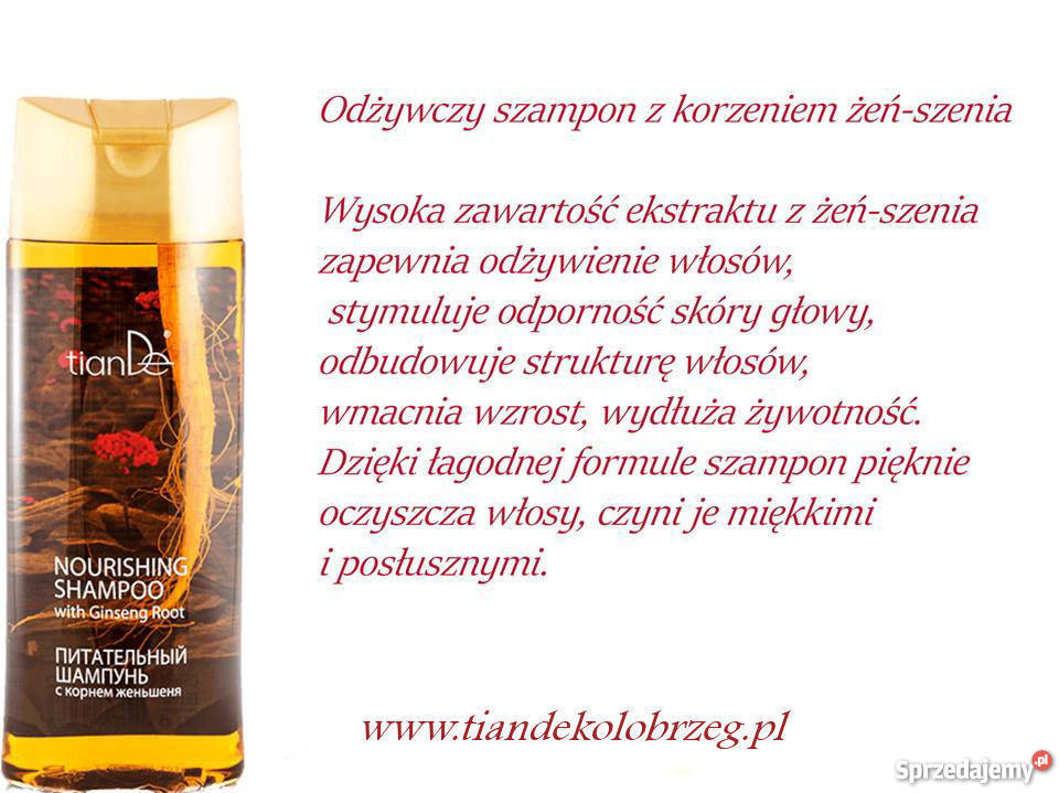 Pakiet Promocyjny do włosów ŻeńSzeń Mini TianDe Kołobrzeg sprzedam