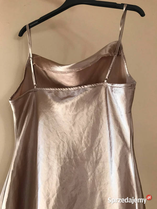 Satynowa mini sukienka Shein Hajnówka sprzedam