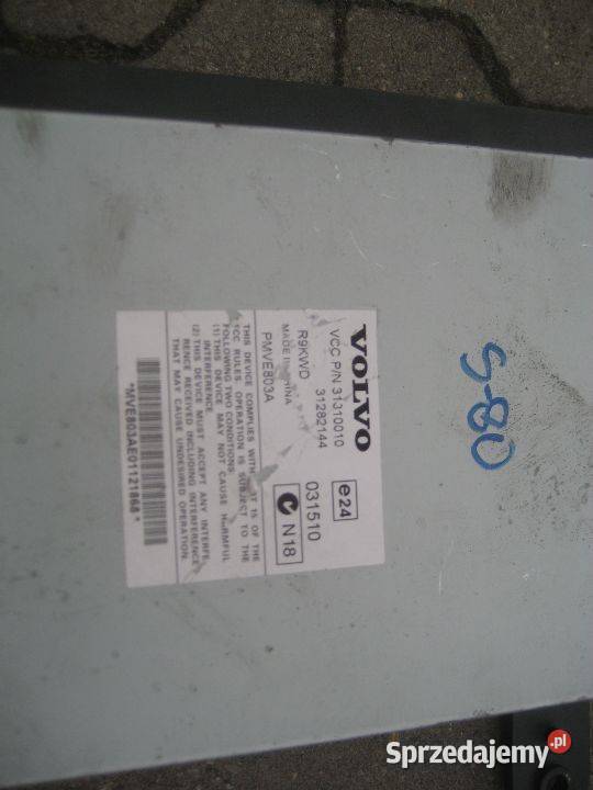 volvo s80 III v70 III 0713r wzmacniacz radia osobowe