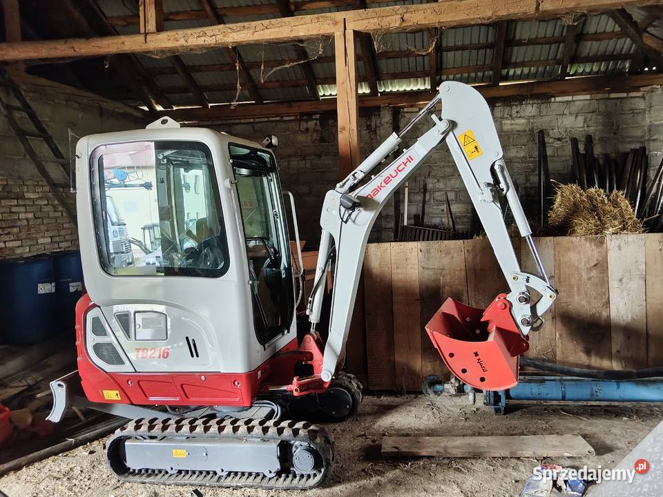 Minikoparka Takeuchi TB216 Nowa nie